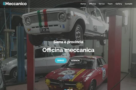 Il Meccanico, officina